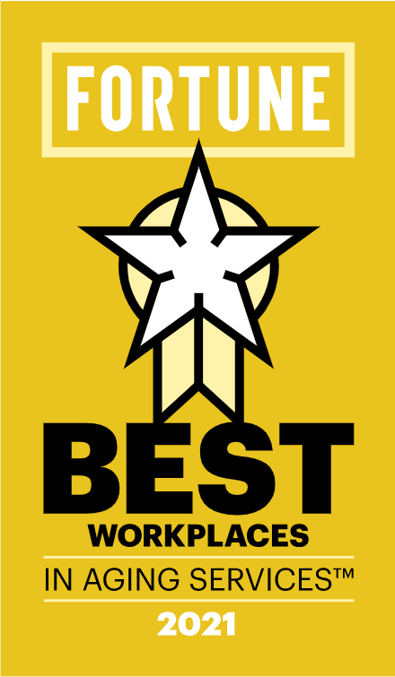 Fortune Best Workplaces in Aging Services 2021